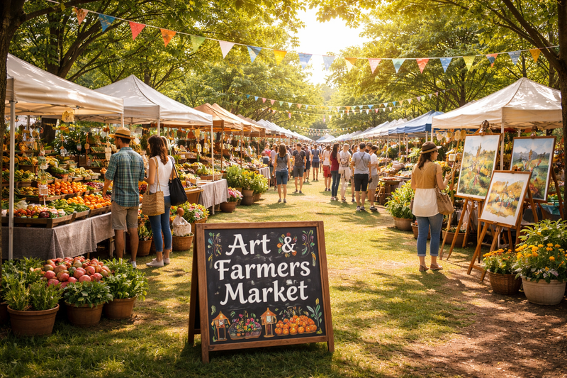 Art in the Park Event